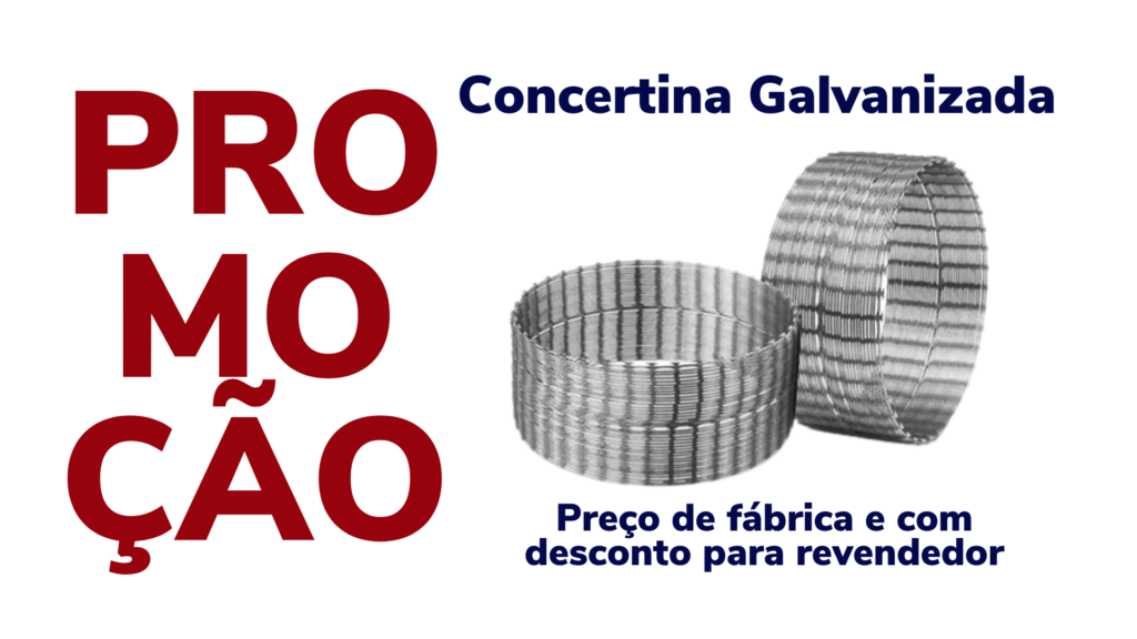 concertina galvanizada